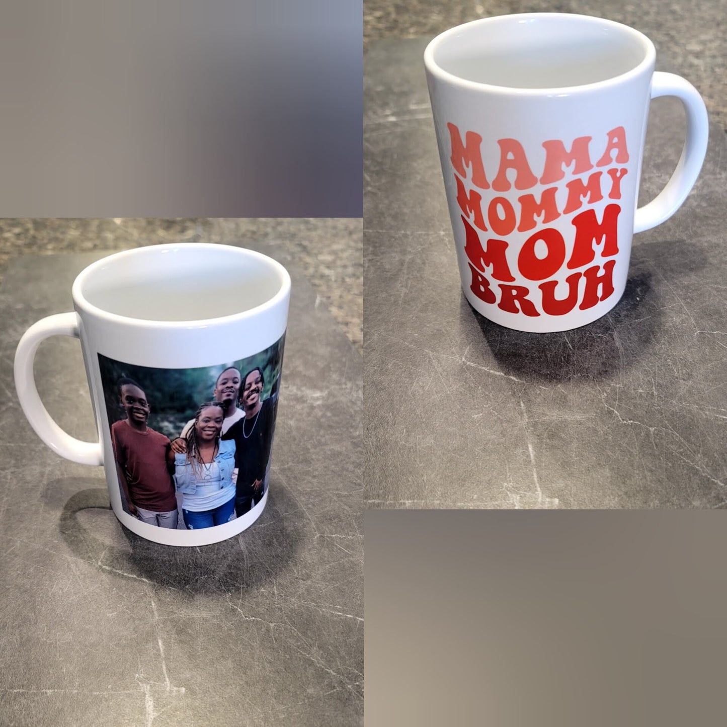 Personalized 2 sided Picture Mug