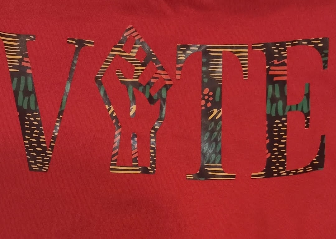 Short Sleeve Vote T-shirt - Red