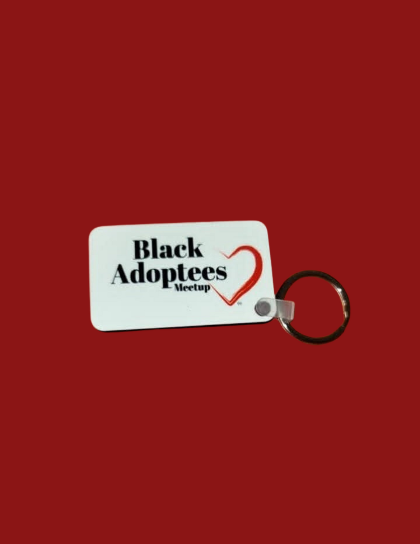 Black Adoptees Meetup Keychain