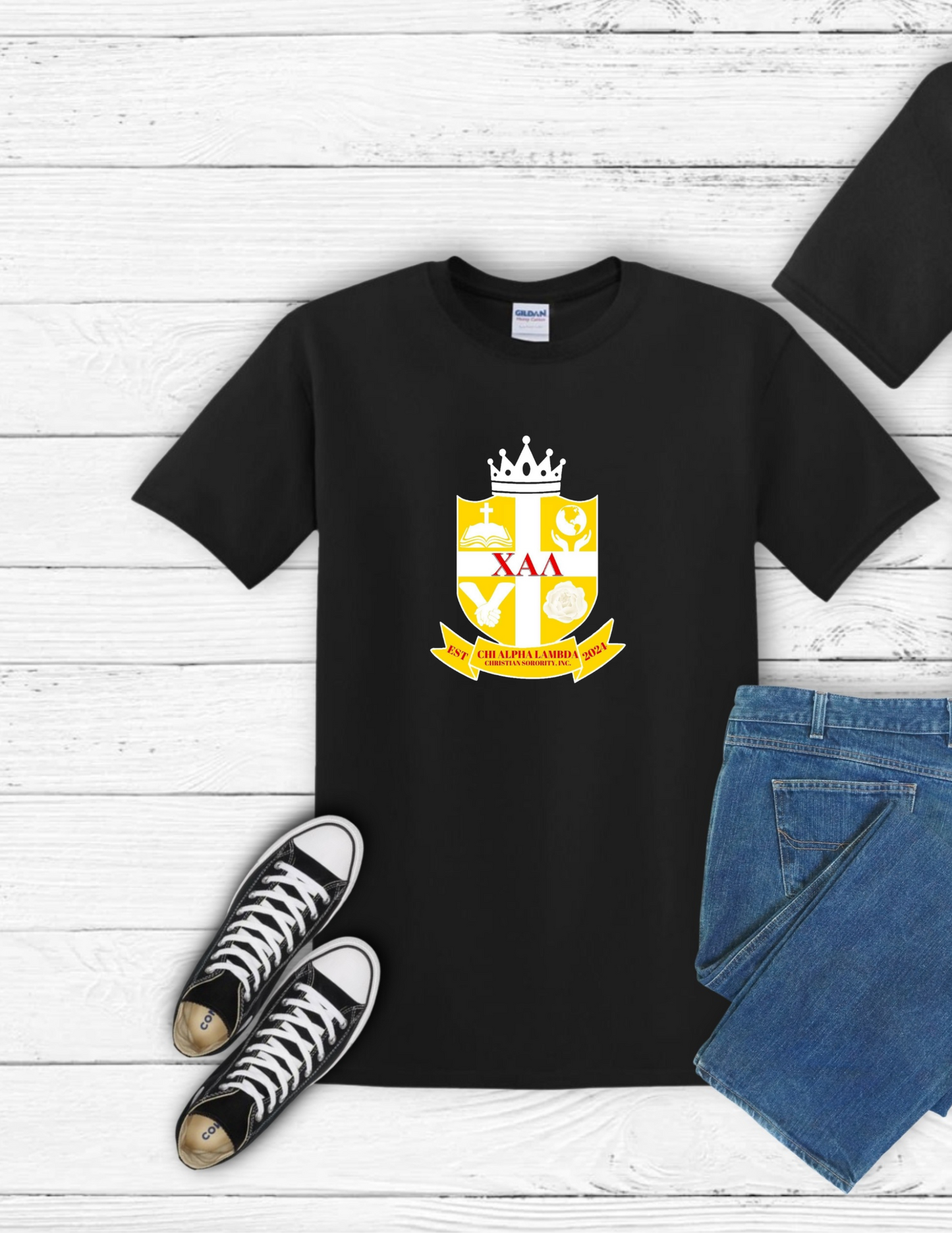 Chi Alpha Lambda T-Shirt Black
