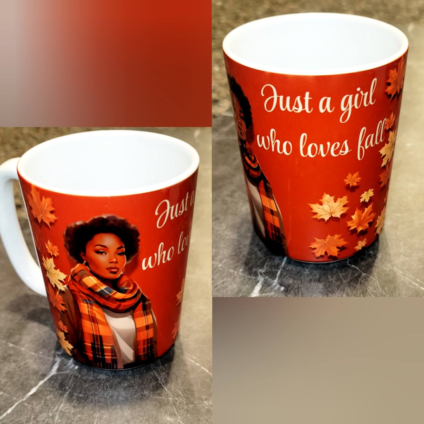 Just a girl who loves fall - 15 oz mug