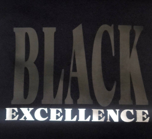 Black on Black - Black Exellence Unisex T-Shirts